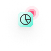 icon with clock and red circle
