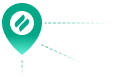A location pin icon featuring the Ditto logo, symbolizing access or connectivity from any location.