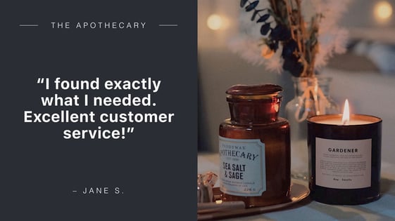 Digital signage for customer testimonials