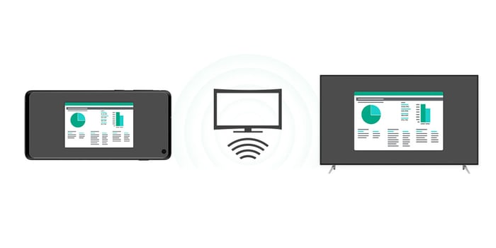 Smart View screen mirroring