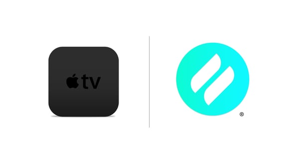 Ditto logo and Apple TV side by side
