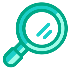 Magnifying glass icon