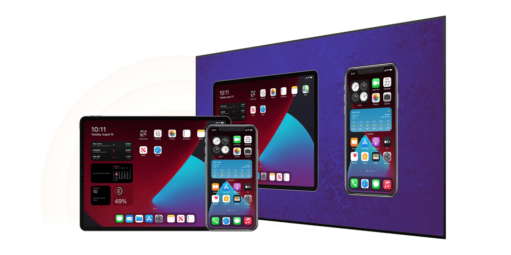 Screen Mirroring Iphone And Ipad, How To Adjust Screen Mirroring Size Ipad