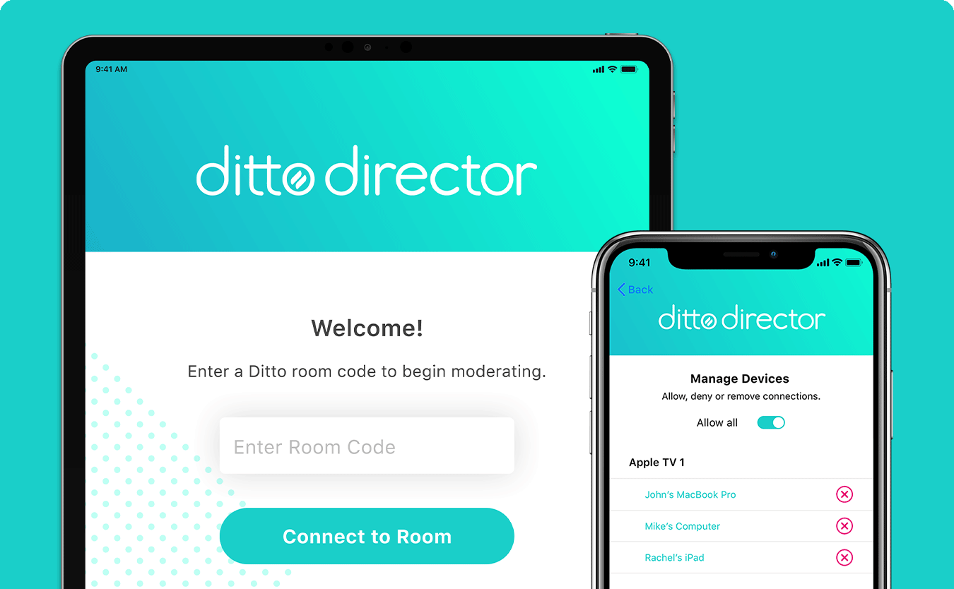 Ditto Director app