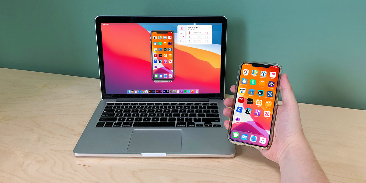 Screen Mirror Ios 13 Iphone To A Mac, How To Mirror Iphone Macbook Air Wirelessly