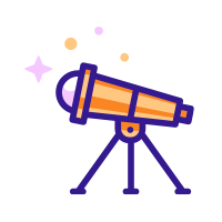 Telescope icon