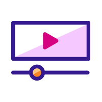 Media streaming icon