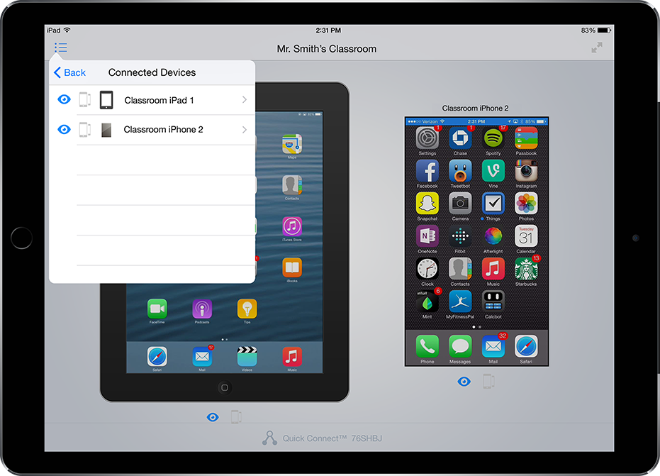 Reflector Director UI